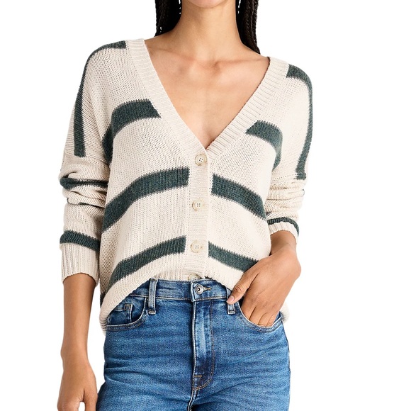 Splendid Kendall Striped Cardigan - Picture 1 of 7